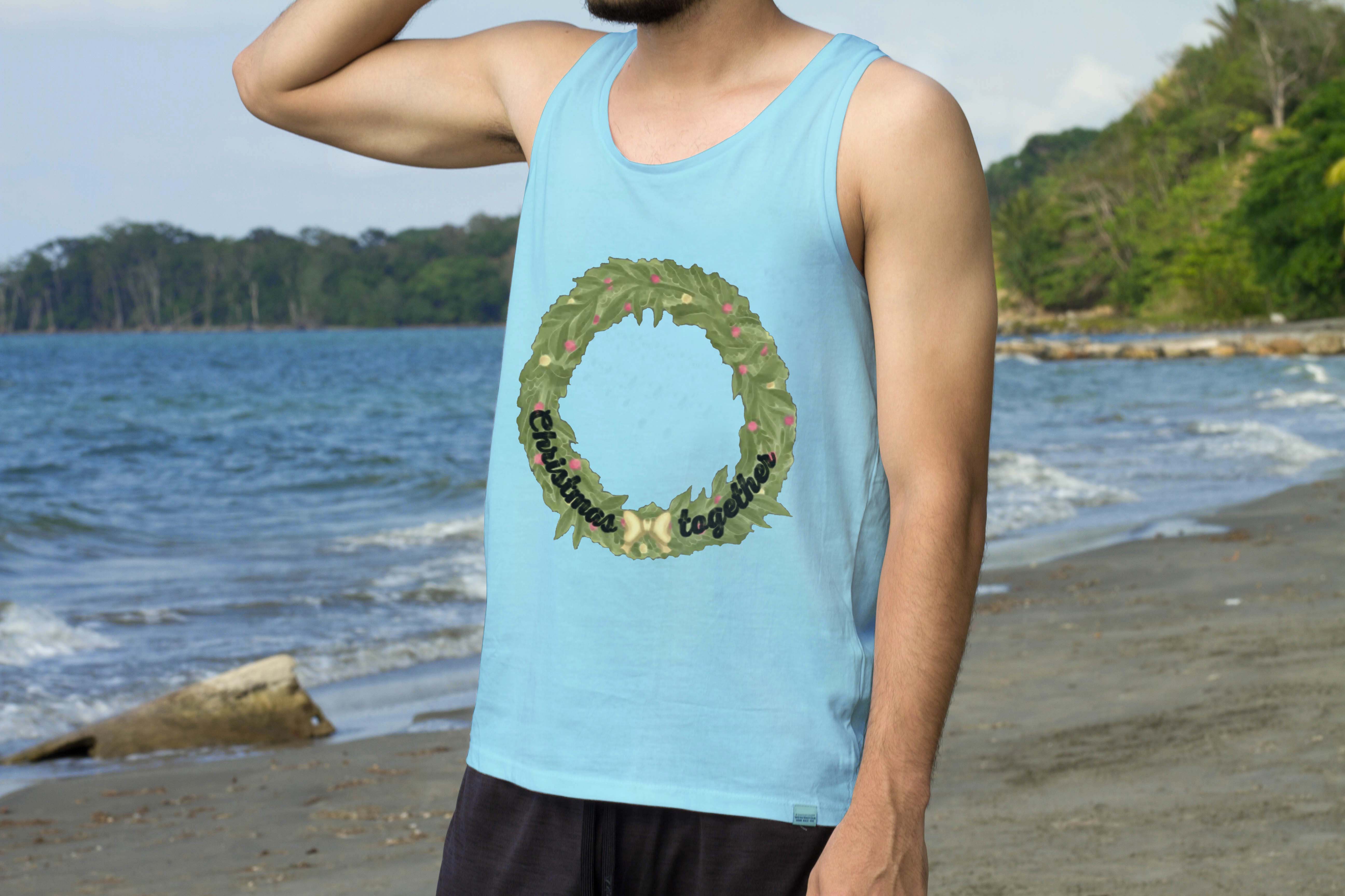 Christmas together | Women's Flowy Scoop Muscle Tank